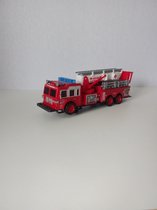 BRANDWEERTRUCK 30CM brandweerauto ladderwagen met licht en geluid rijdt en draait