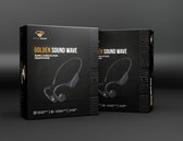 Golden Sound Wave - Bone Conduction koptelefoon - Sporthoofdtelefoon - Draadloze oordopjes - Waterbestendig - Sport oortjes - 32GB Interne geheugenkaart - Geschikt voor elke laptop en smartphone