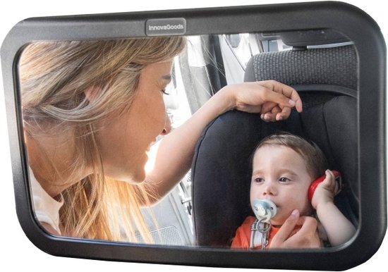Innovagoods - Mirraby - Babyspiegel voor de achterbank - Autospiegel baby en kind van InnovaGoods — afbeelding 2