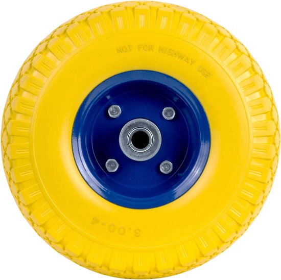 2 x slang 3.00-4 voor kruiwagenwiel, 260 x 85 mm, reserveslang voor