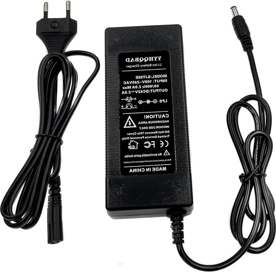XLR 4 pins neutrik laadplug oplader O.a. BionX 36V 2 ampère - Ombouwset elektrische fiets