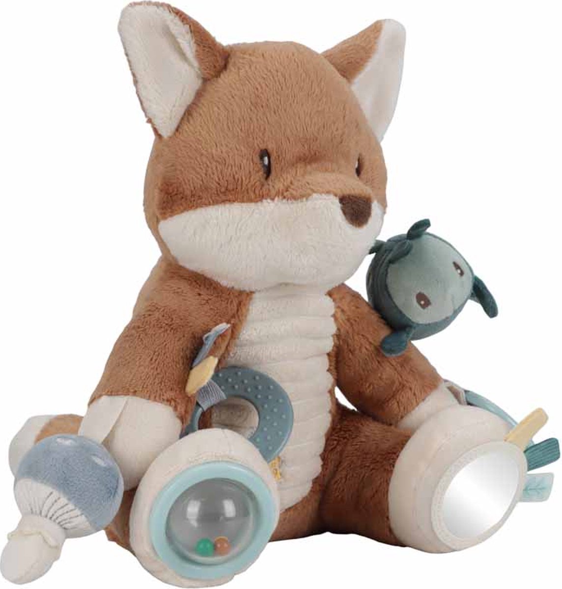 Little Dutch Activiteitenknuffel Vos - Forest Friends - Baby speelgoed - grijp baby speelgoed — afbeelding 2