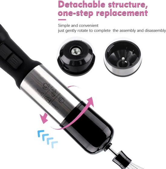Staafmixer - 4 in 1 - 500w - Handmixer - Smoothie - 1L - 2 Snelheidstanden - — afbeelding 3