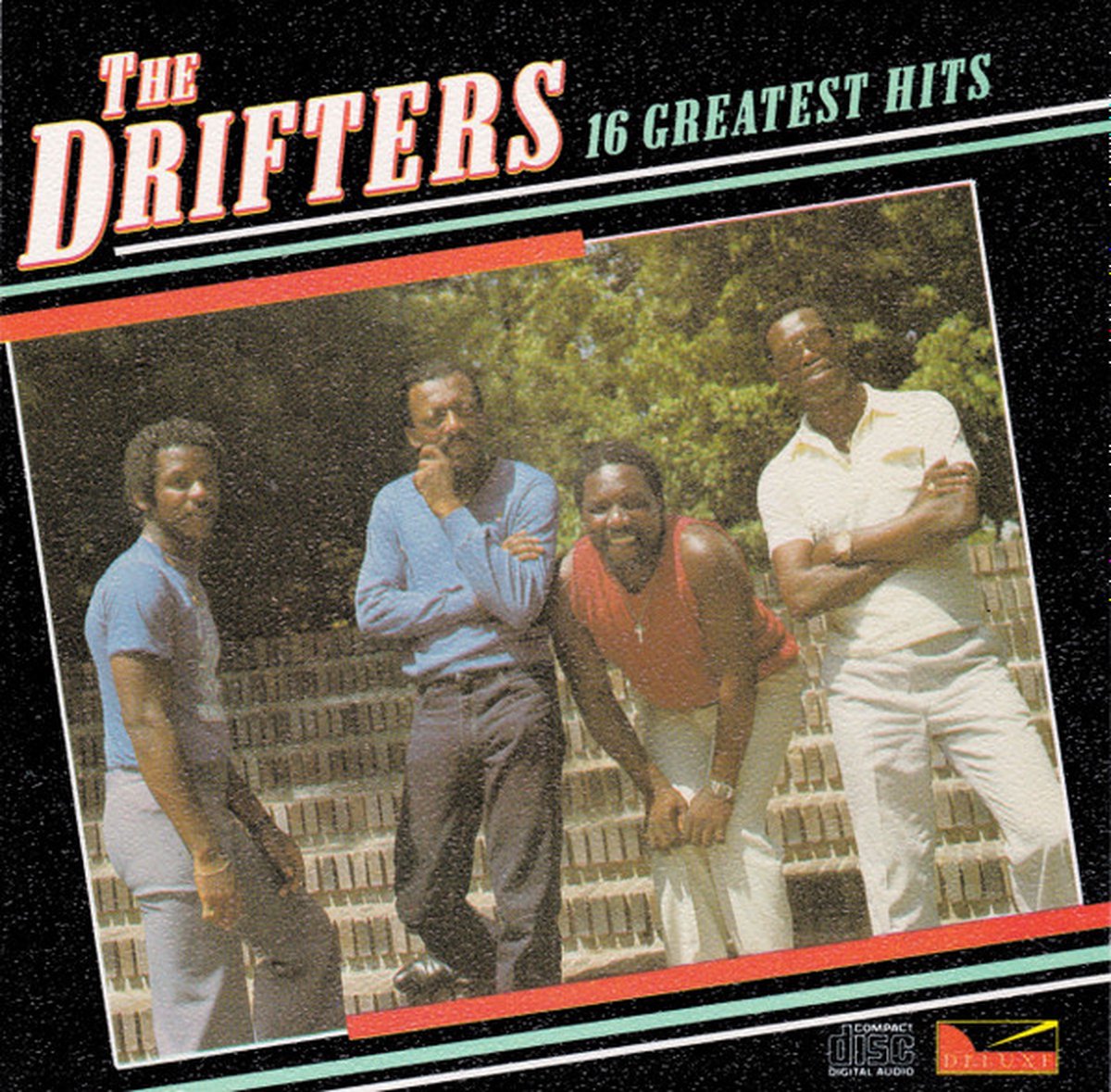 The Drifters - 16 Greatest hits - Re-recordings (opnieuw ingezongen)