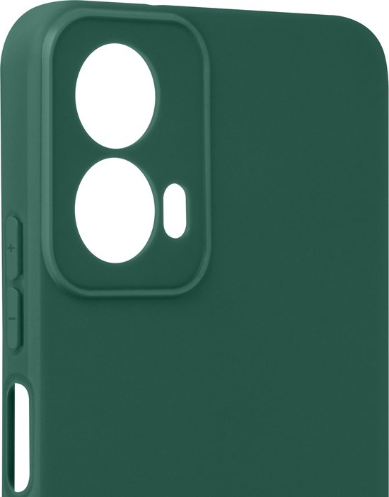Coque adaptée pour Motorola Moto G34 5G finition mate, vert foncé
