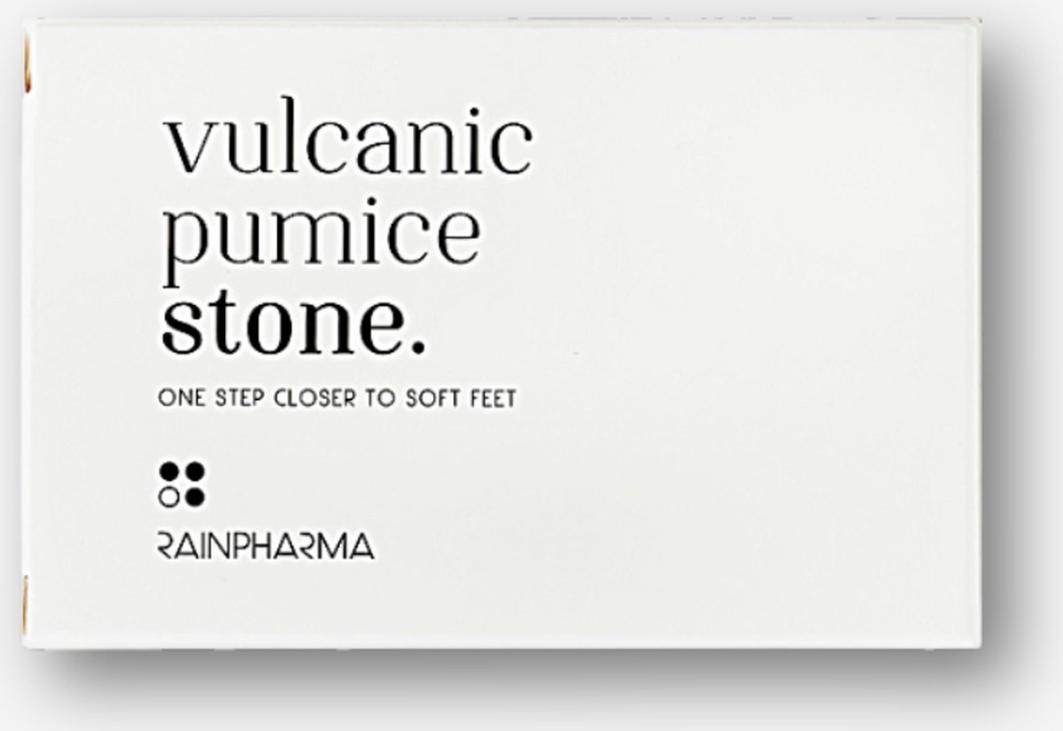 RainPharma - Volcanic Pumice Stone - Puimsteen - Voetverzorging - Eeltverwijderaars