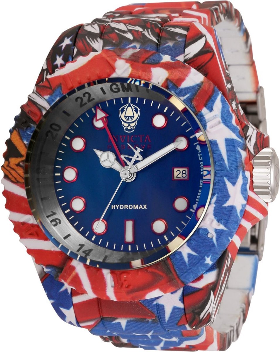 Invicta Reserve - Hydromax 34650 Quartz Herenhorloge - 52mm