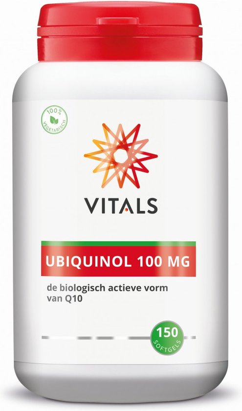 Foto: Vitals ubiquinol 100 mg 150 softgels