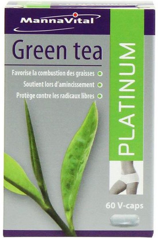 Mannavital Green Tea Platinum 60 Capsules