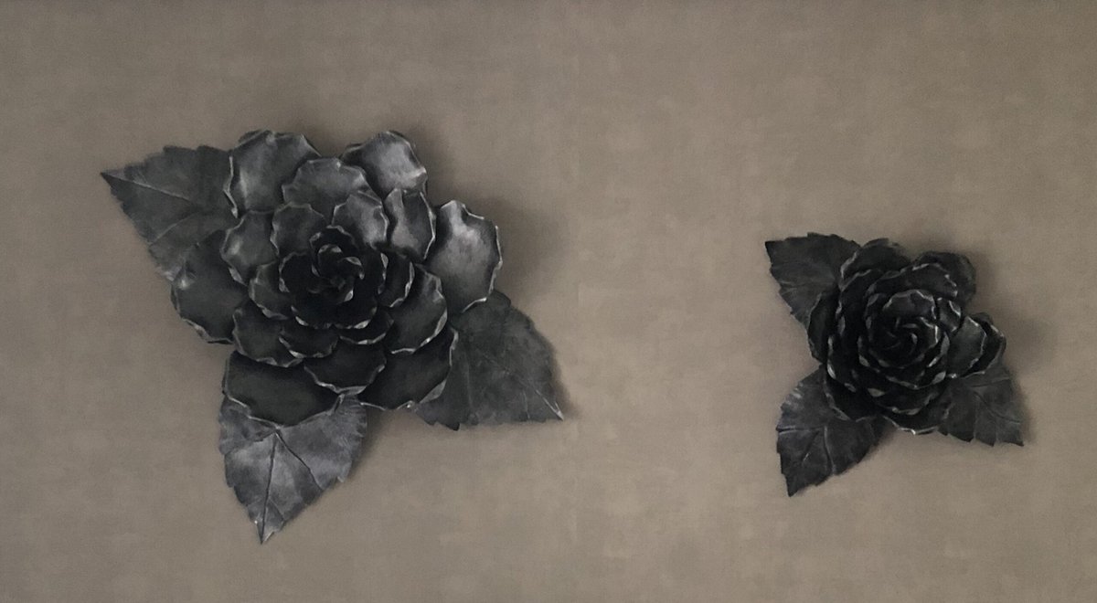 Exclusieve metalen wanddecoratie