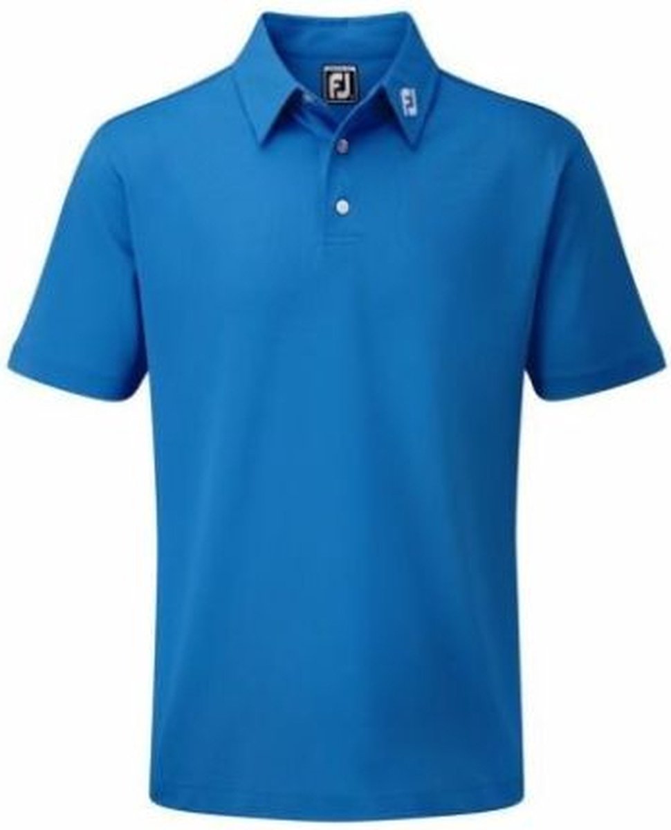 Footjoy Stretch Pique Polo Shirt Kobalt