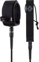 Devoted Surf Knee Leash 9 ft Pro Knee Leash 7 mm - Zwart