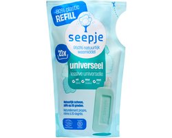 Seepje Wasmiddel Navulling - Universeel - Sprankelende Jasmijn - 1L - 23 Wasbeurten