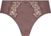 Hunkemöller Dames Lingerie Slip Diva - Bruin - maat L