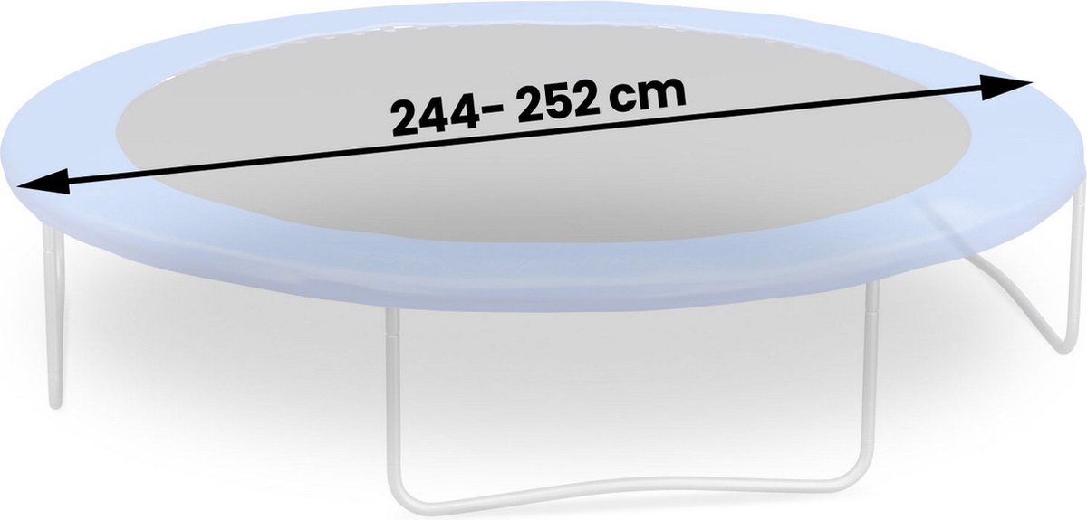 Trampolinematstok 252 cm 42 spr 8ft Neo-Sport