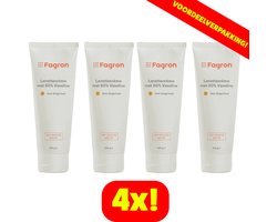 Fagron Lanettecrème 50% Vaseline - 4x100 ml