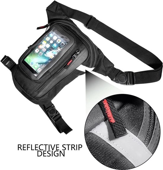 Ceinture De Course Pour Femme Et Homme - Pochette De Taille Réfléchissante Pour Téléphone Portable - Pochette De Sport Pour Homme Et Femme - Taille