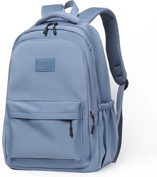 Foto: Without lemon unisex rugzak waterbestendig school scholieren studenten laptop outdoor travel blauw