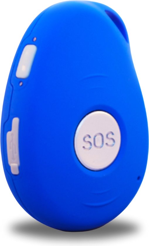 Foto: Peekguard evo 7s 4g blauw sos noodknop alarmknop voor personen ouderen gps tracker senioren sos knop valdetectie waterdicht incl simkaart geen abonnement