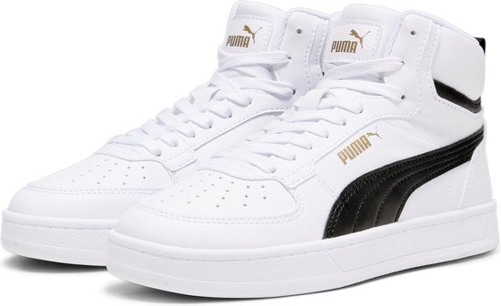 Puma Caven Mid Hoge sneakers Jongens Wit Maat 37 bol