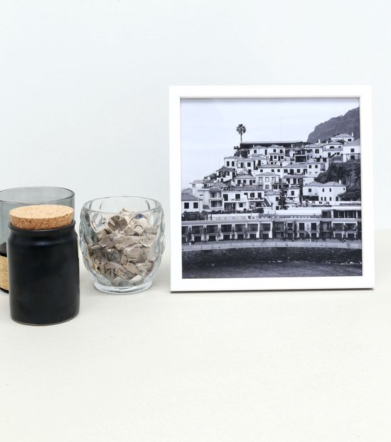 Haes Deco Houten Fotolijst Malaga in rustiek bruin voor 1 foto 15x20 cm (formaat 19,8 x 24,8 cm
