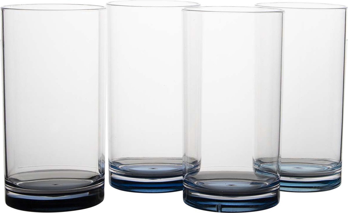 Gimex - Colour Line - Longdrink - Sky - 480 ml - 4 Stuks
