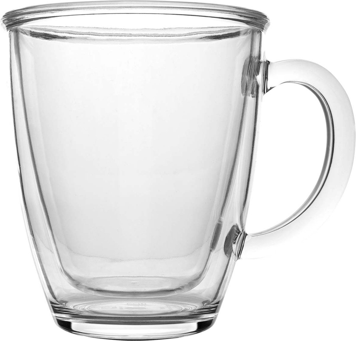 Bo-Camp - Dubbelwandige mok - Isolerend - 340 ml - 2 Stuks