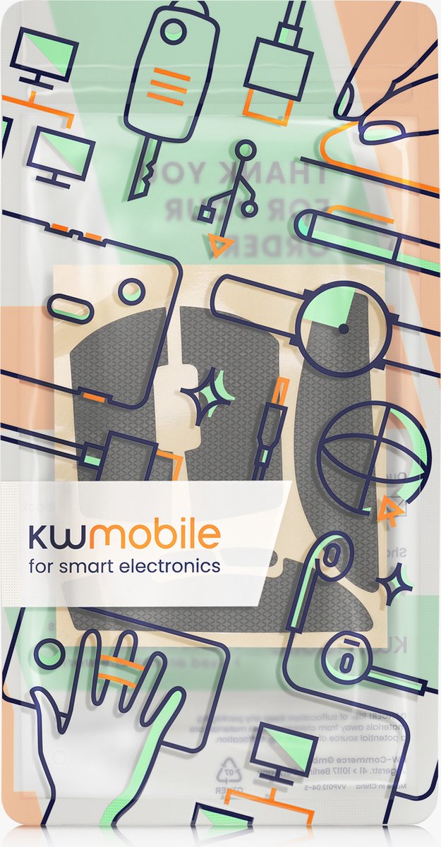 Kwmobile Bande Antidérapante Pour Souris De Jeu Adaptée à La Souris Logitech G502 X