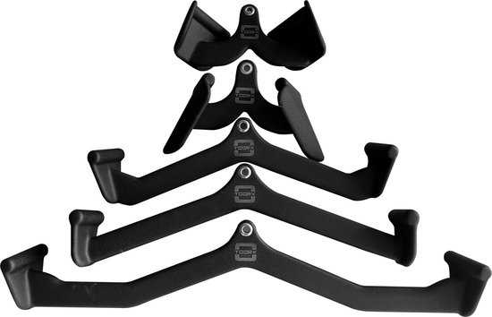 Toorx Professional Foam Grip Bar Set (5 stuks) - Biceps Bar - Triceps ...