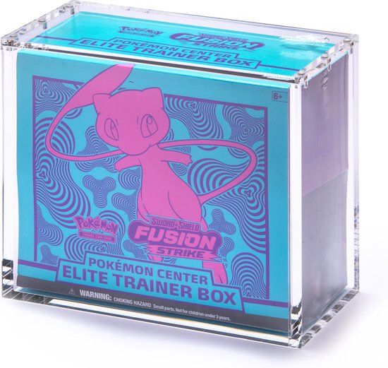 Acrylic Display Case For Pokemon Elite Trainer Box Plus/Premium – Magnetic Closure