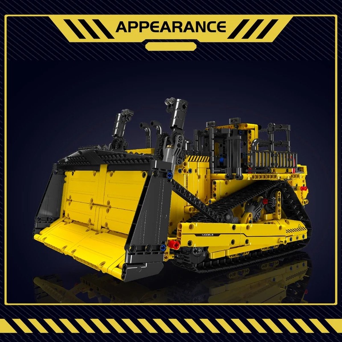 Mould King Technik Bulldozer, avec Jouet de Construction