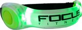 Focus Fitness - Hardloop verlichting - LED verlichting voor om je armen - Groen - Hardloop lampjes