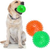 DOWO® - Honden speelgoed - Hondenbal - Drijft op water - Stuitert - Veilig voor gebit - Honden bal - Ideaal met de ballenwerper - Ø 7cm - Hondenspeeltjes - 2 Pack