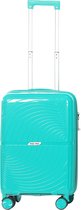 A To Z Traveller Brujas - Handbagage 54cm - Polypropyleen - 35L - Turquoise - TSA Slot