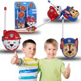 Paw Patrol Chase en Marshall 3D Walkie-Talkie Set voor Kinderen