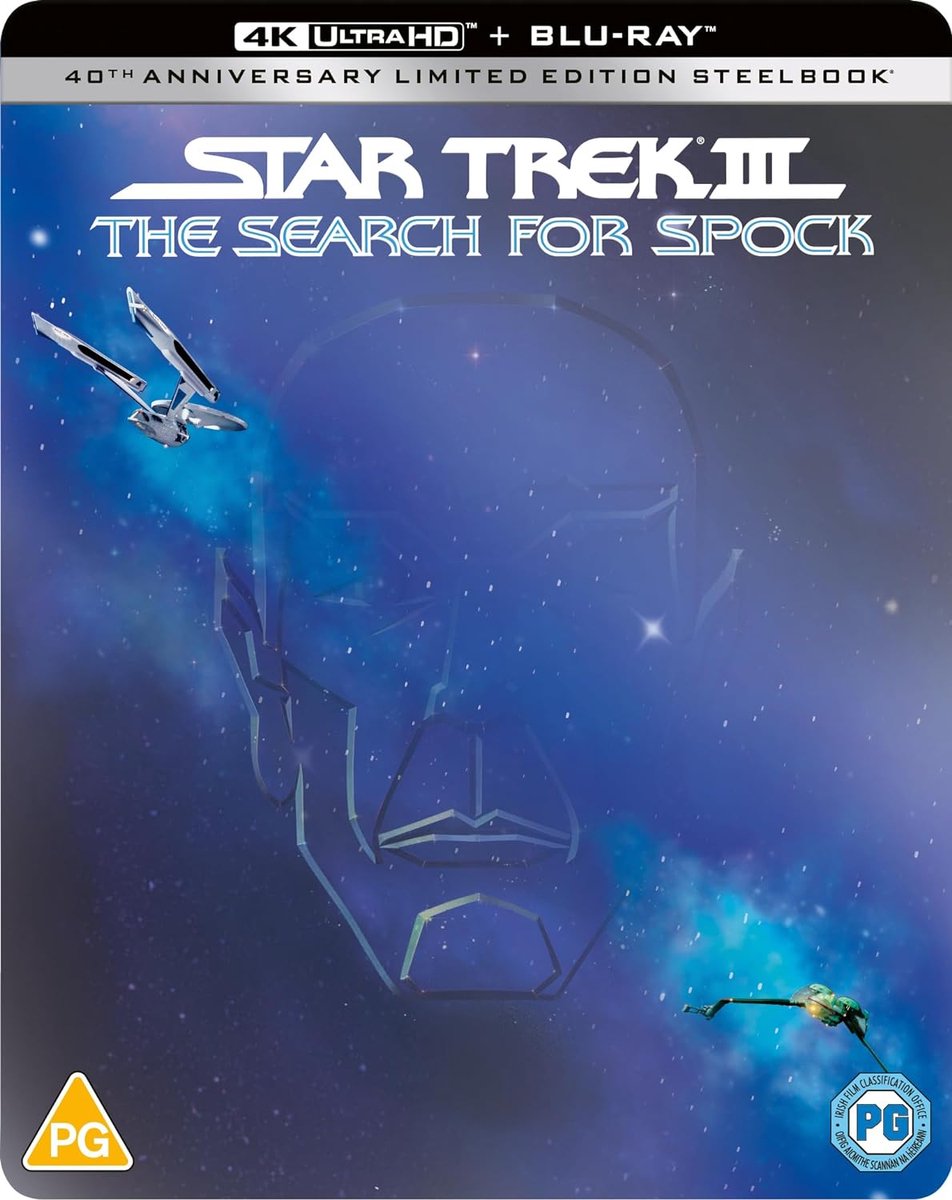 Star Trek III The Search for Spock - 4K UHD + blu-ray - Steelbook - Import-