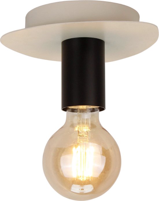 Chericoni Colorato Plafondlamp - 1 Lichts - Zwart - Ijzer & Metaal - Italiaans Design - Nederlandse Fabrikant.
