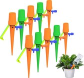 18 Piece Plant Self-Watering Spikes System with Slow Release Control Valve Switch for Self Irrigation and Watering Drip Waterer for All Bottles Garden Home Indoor