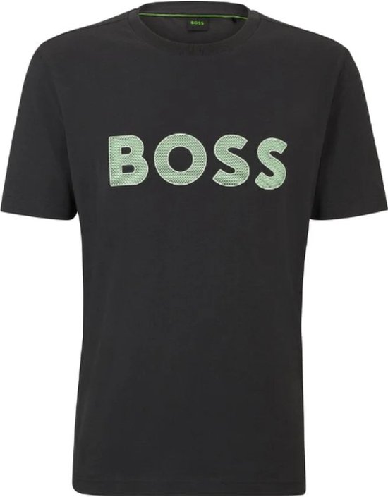 BOSS Style Tee Dark Grey/Green