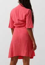 Object Objsanne Re S/s Short Wrap Dress Jurken Dames - Kleedje - Rok - Jurk - Roze - Maat 42
