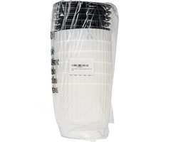 Zelfbewaterende plantenbak met lange termijn wateropslag - Macaron-gekleurde bloempotten voor buiten en binnen - Grote plantenpot voor tuin en huisdecoratie - Set van 6 wit