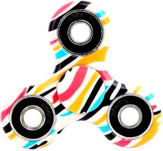 Fidget spinner 'Colormix' - Langdurige spin - Hoogwaardig merk Hand spinner - Uniek design!