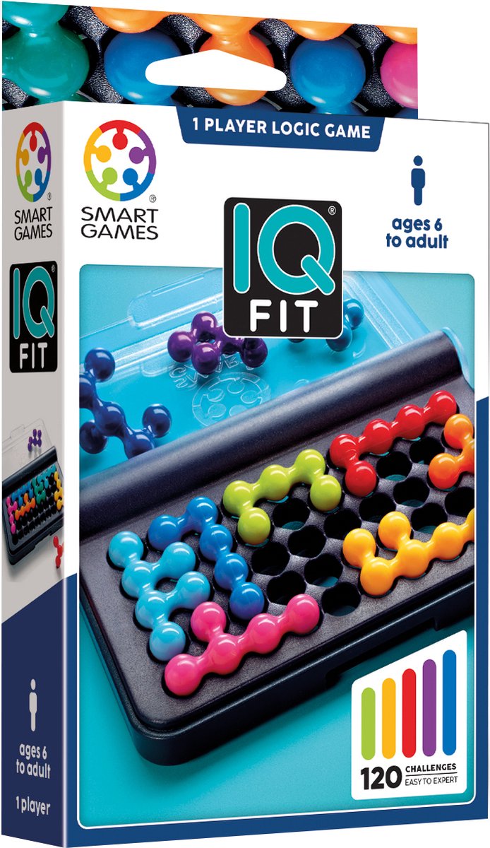 SmartGames - IQ Fit - 120 opdrachten - Hersenbreker