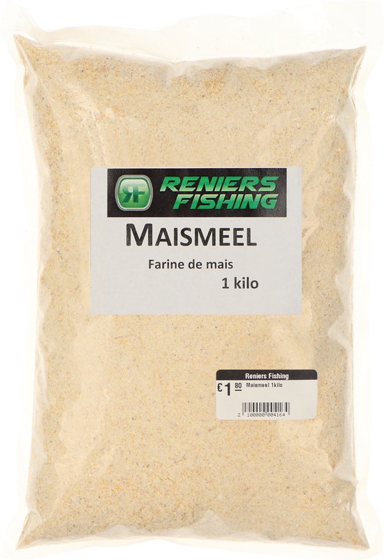 Reniers Fishing Maismeel - Fijn Gemalen Maïs voor Voermixen en Boilies - 1 kg / 3 kg / 5 kg / 25 kg - Size : 5 Kilo van Reniers Fishing — afbeelding 2