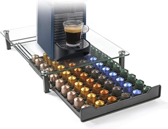 Koffie cuphouder-dispenser cactus zwart 50 cups - voorraadpot - online kopen? | Korting tot 64