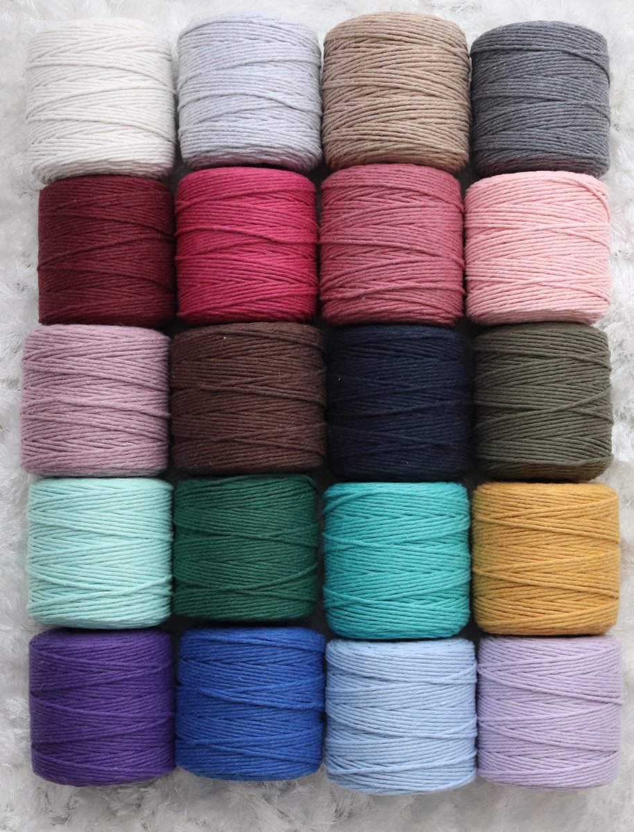 3mm x 200m Rosa - Dusty Pink macramé katoenen koord Macrame Touw|kleuren om mee te knutselen|Garen voor Wandkleed en Plantenhanger Zelf Maken|Dromenvanger||engel van macramé — afbeelding 10