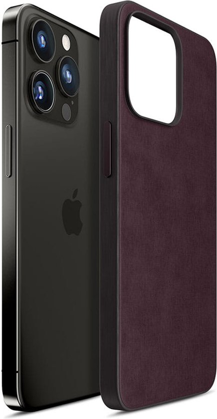 Coque de téléphone 3mk HARDY MagFabric Berry pour Apple iPhone 15 Pro