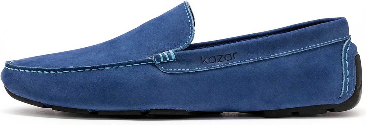 Blauwe instappers voor heren