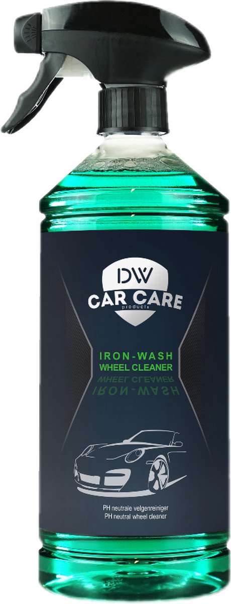 DW Car Care Iron Wash - Velgenreiniger - 1 liter- PH neutraal- Glansbooster