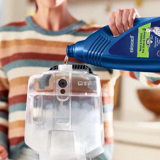 BISSELL PowerWash Pet - Tapijtreiniger - Verwijdert vuil en huidschilfers van huisdieren - 600 W zuigvermogen - Lichtgewicht - Twee reservoirs - Met snoer - 3878N van BISSELL — afbeelding 3